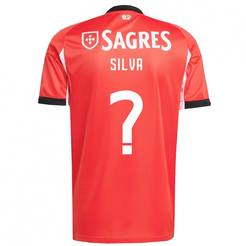 Danxen Kinder Cassiano Silva #0 Rot Weiß Heimtrikot Trikot 2025/26 T-Shirt