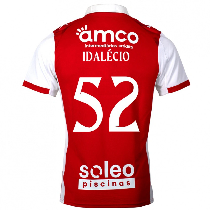 Danxen Kinder Idalécio #52 Rot Weiß Heimtrikot Trikot 2025/26 T-Shirt