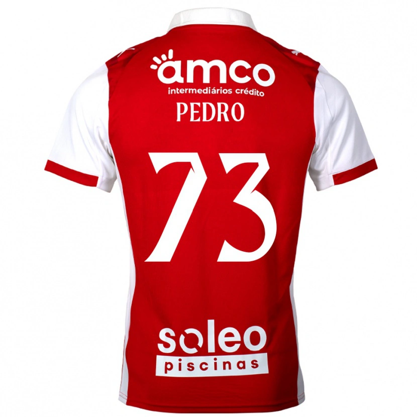 Danxen Kinder Zé Pedro #73 Rot Weiß Heimtrikot Trikot 2025/26 T-Shirt