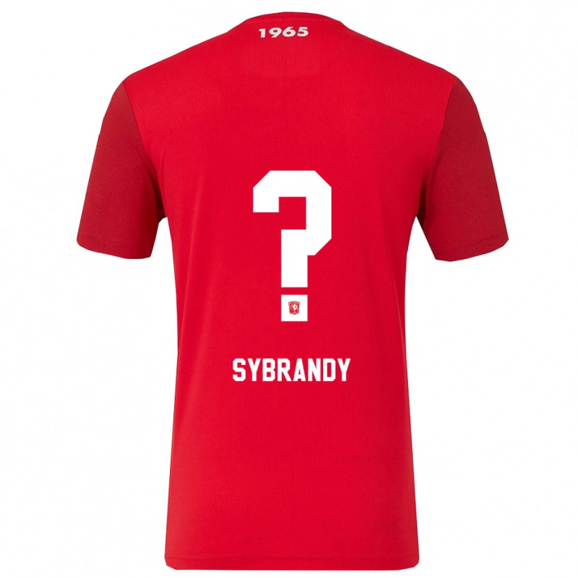 Danxen Kinder Sander Sybrandy #0 Rot Weiß Heimtrikot Trikot 2025/26 T-Shirt