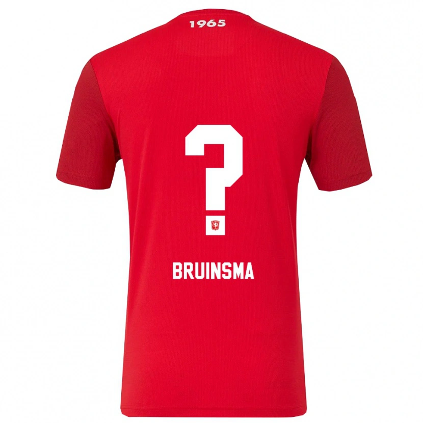 Danxen Kinder Semmy Bruinsma #0 Rot Weiß Heimtrikot Trikot 2025/26 T-Shirt
