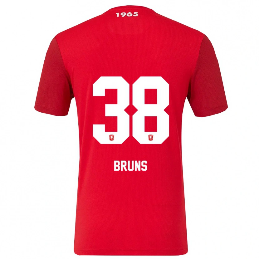 Danxen Kinder Max Bruns #38 Rot Weiß Heimtrikot Trikot 2025/26 T-Shirt