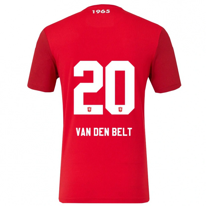 Danxen Kinder Thomas Van Den Belt #20 Rot Weiß Heimtrikot Trikot 2025/26 T-Shirt