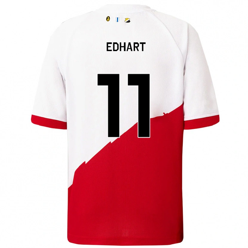 Danxen Kinder Lynden Edhart #11 Weiß Rot Heimtrikot Trikot 2025/26 T-Shirt