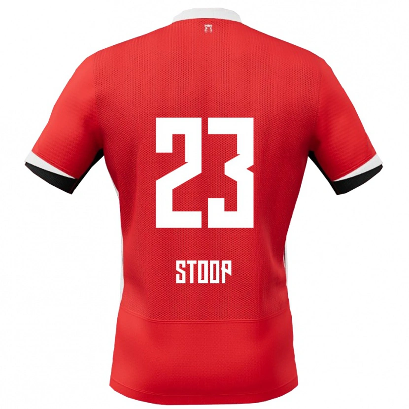 Danxen Kinder Maudy Stoop #23 Rot Weiß Heimtrikot Trikot 2025/26 T-Shirt