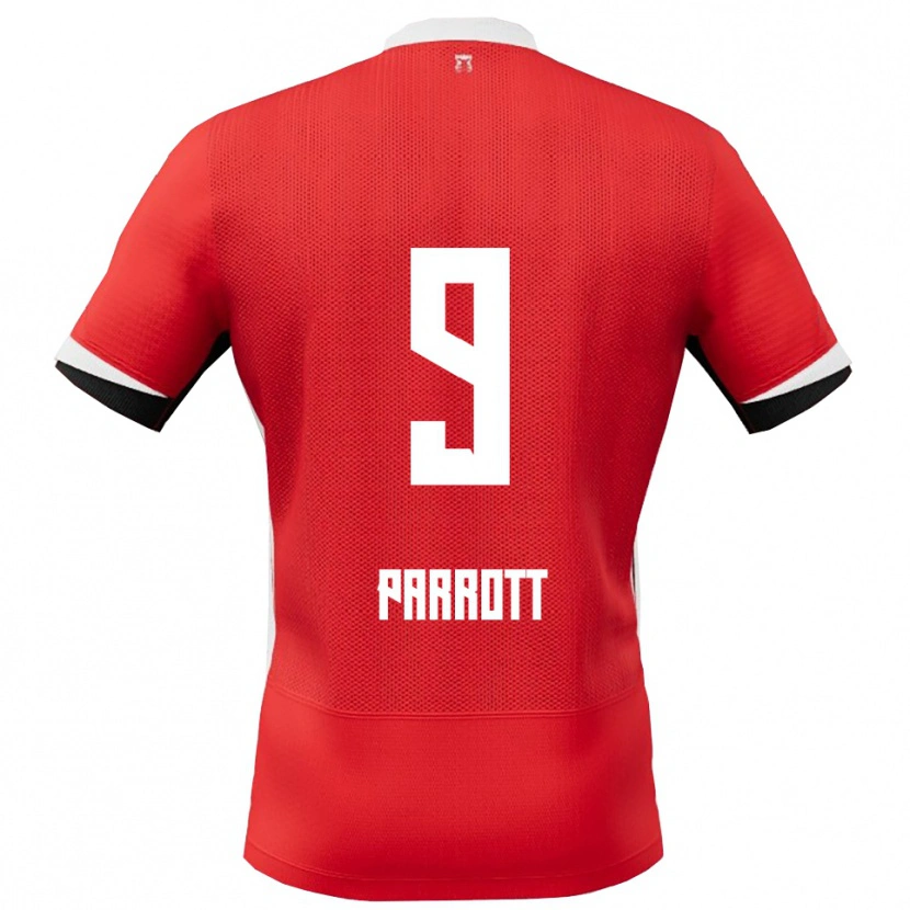 Danxen Kinder Troy Parrott #9 Rot Weiß Heimtrikot Trikot 2025/26 T-Shirt