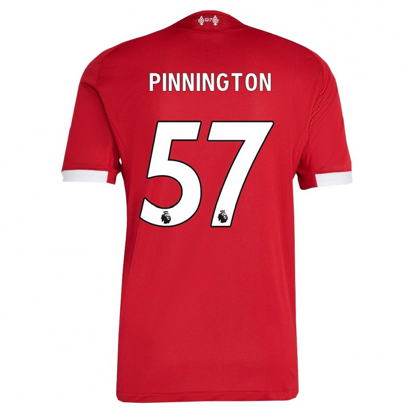 Danxen Kinder Carter Pinnington #57 Rot Weiß Heimtrikot Trikot 2025/26 T-Shirt