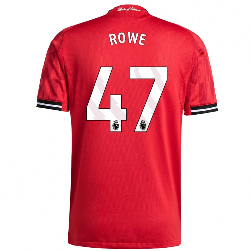 Danxen Kinder Tommy Rowe #47 Rot Schwarz Weiß Heimtrikot Trikot 2025/26 T-Shirt