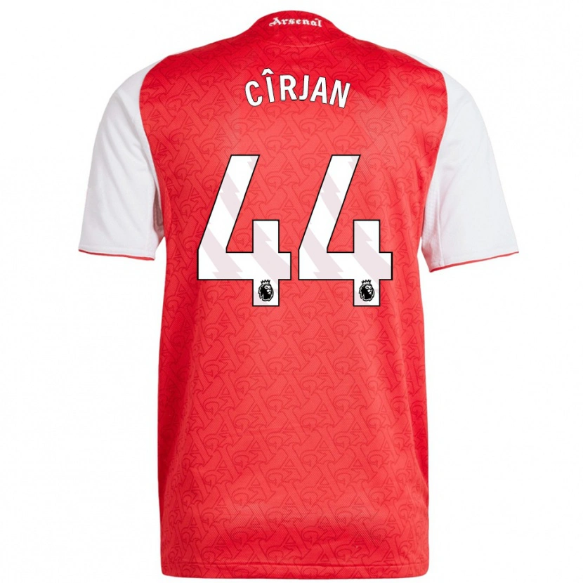 Danxen Kinder Catalin Cîrjan #44 Rot Weiß Heimtrikot Trikot 2025/26 T-Shirt