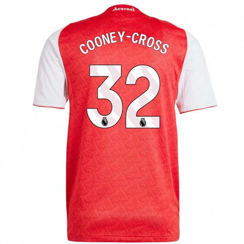 Danxen Kinder Kyra Cooney-Cross #32 Rot Weiß Heimtrikot Trikot 2025/26 T-Shirt