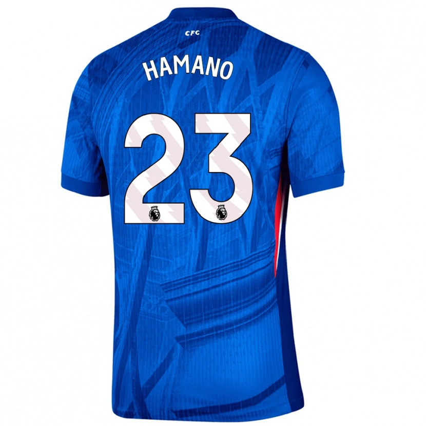 Danxen Kinder Maika Hamano #23 Blau Weiß Heimtrikot Trikot 2025/26 T-Shirt
