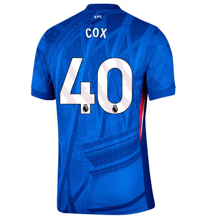Danxen Kinder Katie Cox #40 Blau Weiß Heimtrikot Trikot 2025/26 T-Shirt