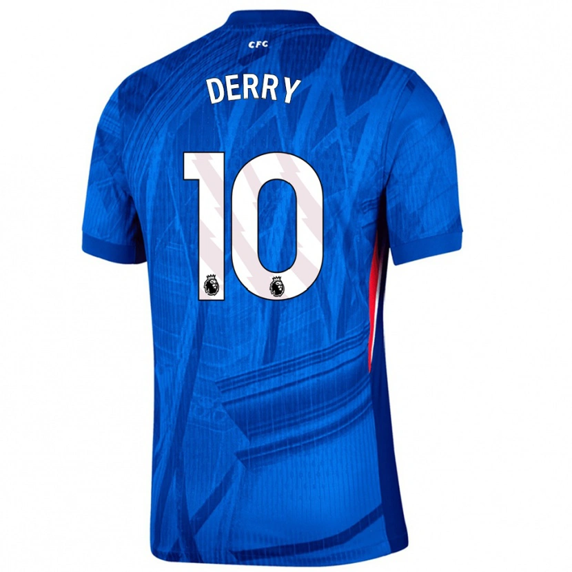Danxen Kinder Jesse Derry #10 Blau Weiß Heimtrikot Trikot 2025/26 T-Shirt
