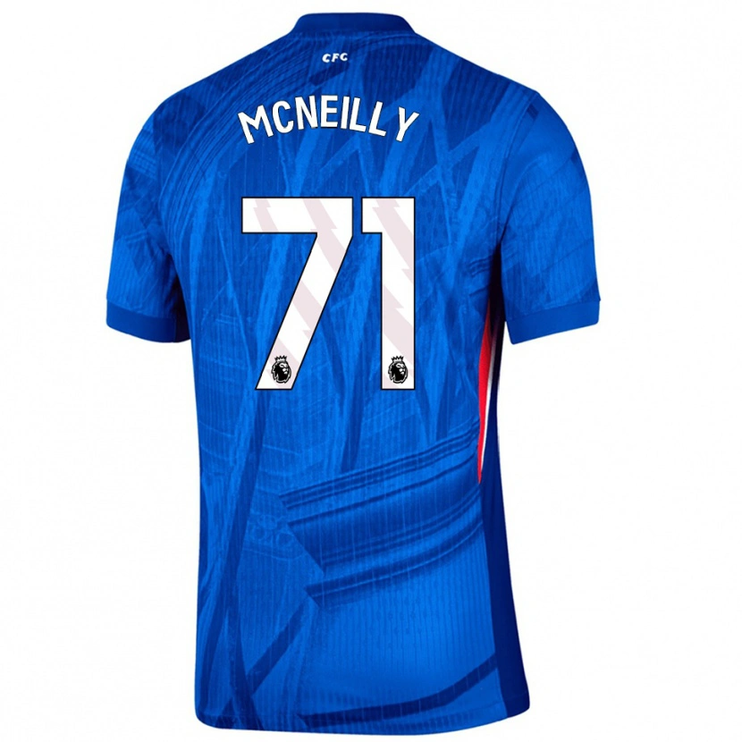 Danxen Kinder Donnell Mcneilly #71 Blau Weiß Heimtrikot Trikot 2025/26 T-Shirt