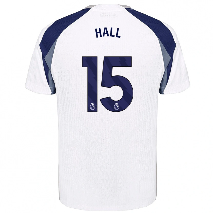 Danxen Kinder Tye Hall #15 Weiß Marineblau Heimtrikot Trikot 2025/26 T-Shirt