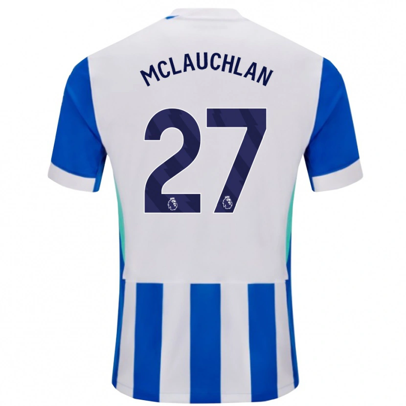 Danxen Kinder Rachel Mclauchlan #27 Blau Weiß Heimtrikot Trikot 2025/26 T-Shirt