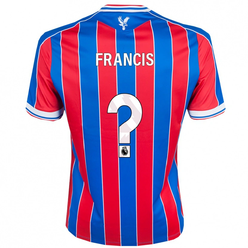 Danxen Kinder Chris Francis #0 Blau Rot Weiß Heimtrikot Trikot 2025/26 T-Shirt