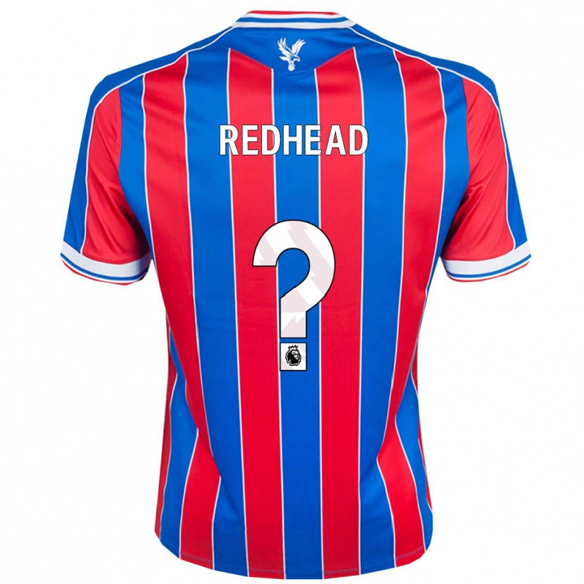 Danxen Kinder Caleb Redhead #0 Blau Rot Weiß Heimtrikot Trikot 2025/26 T-Shirt