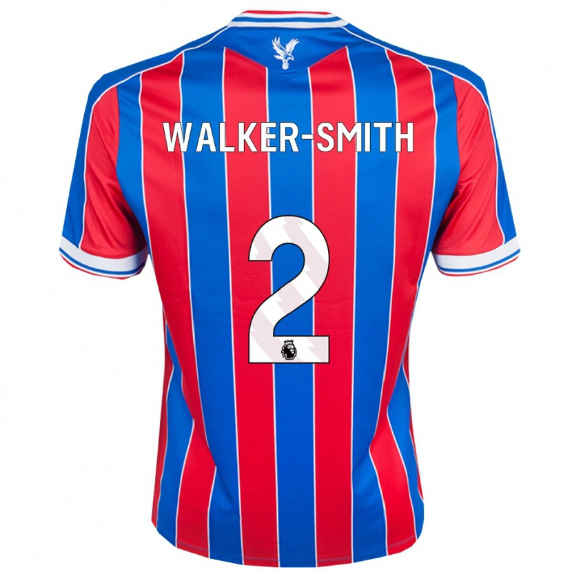 Danxen Kinder Charlie Walker-Smith #2 Blau Rot Weiß Heimtrikot Trikot 2025/26 T-Shirt