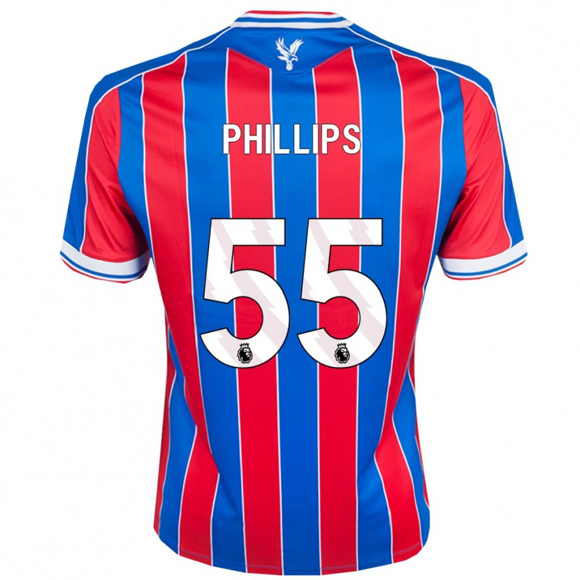 Danxen Kinder Killian Phillips #55 Blau Rot Weiß Heimtrikot Trikot 2025/26 T-Shirt