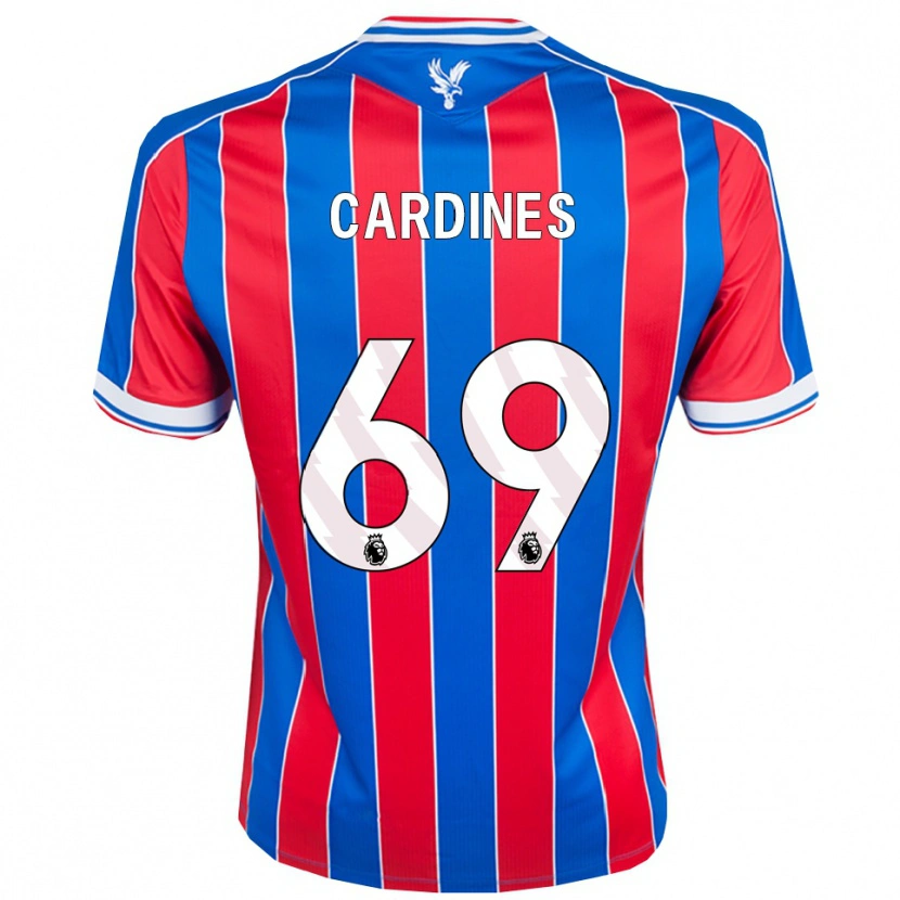 Danxen Kinder Rio Cardines #69 Blau Rot Weiß Heimtrikot Trikot 2025/26 T-Shirt