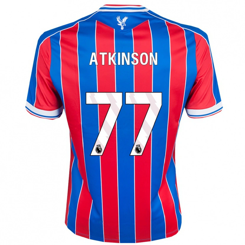 Danxen Kinder Isibeal Atkinson #77 Blau Rot Weiß Heimtrikot Trikot 2025/26 T-Shirt