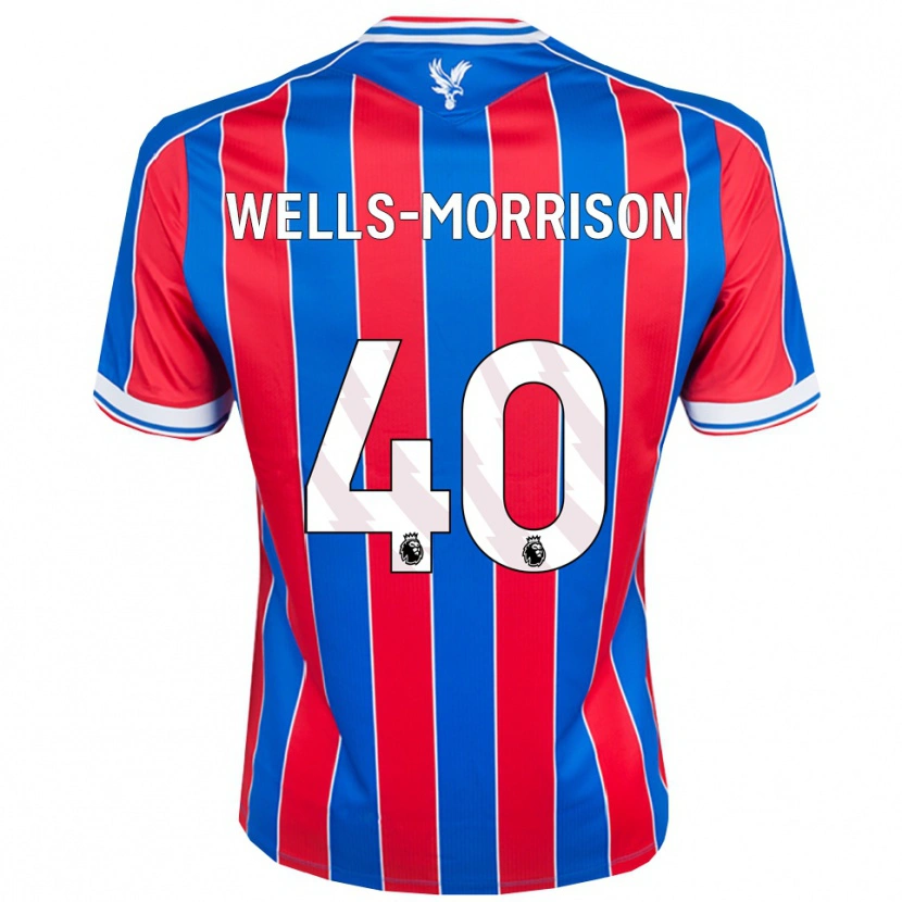 Danxen Kinder Jack Wells-Morrison #40 Blau Rot Weiß Heimtrikot Trikot 2025/26 T-Shirt