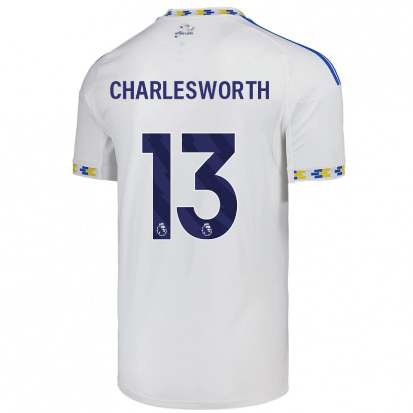 Danxen Kinder Millie Robshaw-Charlesworth #13 Weiß Blau Heimtrikot Trikot 2025/26 T-Shirt