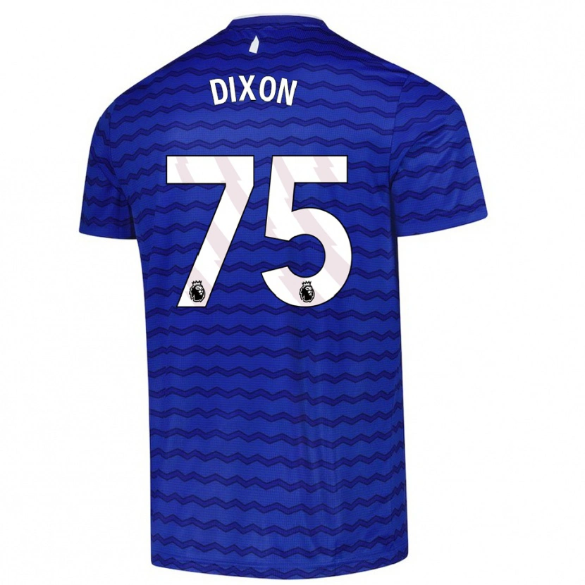 Danxen Kinder Roman Dixon #75 Blau Marineblau Heimtrikot Trikot 2025/26 T-Shirt