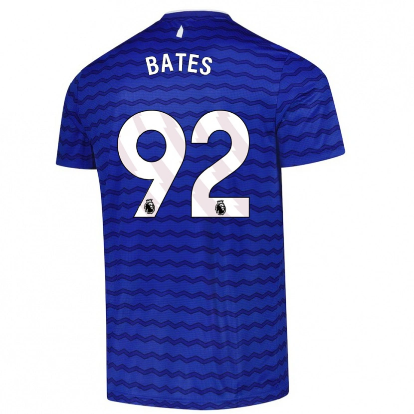 Danxen Kinder Callum Bates #92 Blau Marineblau Heimtrikot Trikot 2025/26 T-Shirt
