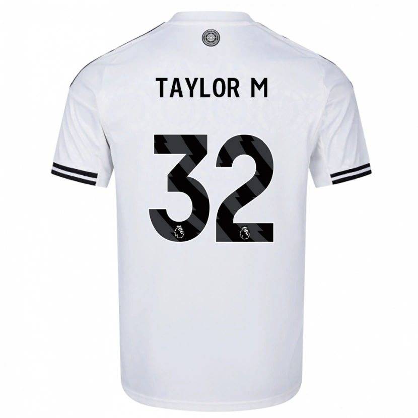 Danxen Kinder Belle Taylor-M #32 Weiß Schwarz Heimtrikot Trikot 2025/26 T-Shirt
