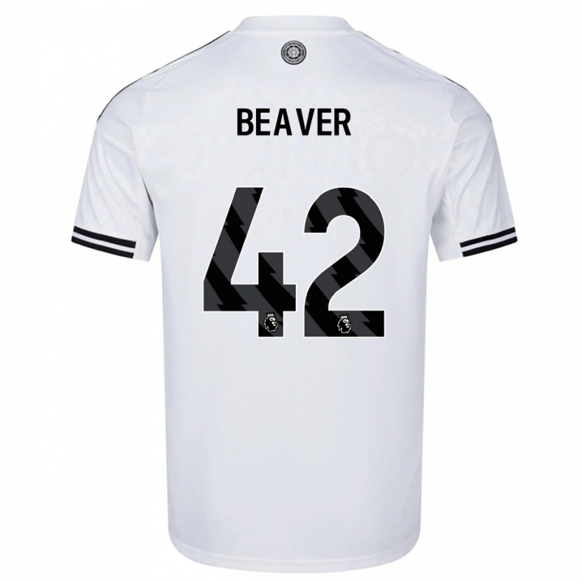 Danxen Kinder Cat Beaver #42 Weiß Schwarz Heimtrikot Trikot 2025/26 T-Shirt