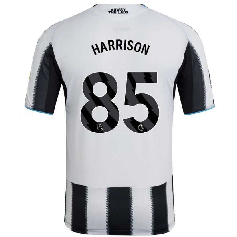 Danxen Kinder Adam Harrison #85 Schwarz Weiß Heimtrikot Trikot 2025/26 T-Shirt