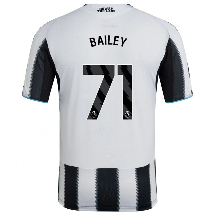 Danxen Kinder Scott Bailey #71 Schwarz Weiß Heimtrikot Trikot 2025/26 T-Shirt