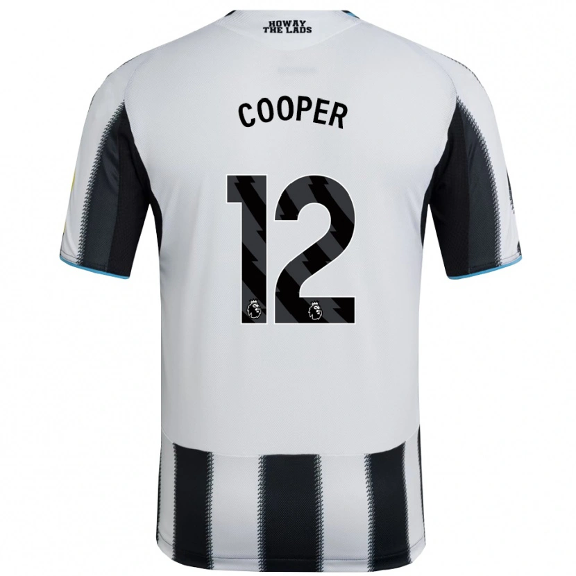 Danxen Kinder Deanna Cooper #12 Schwarz Weiß Heimtrikot Trikot 2025/26 T-Shirt