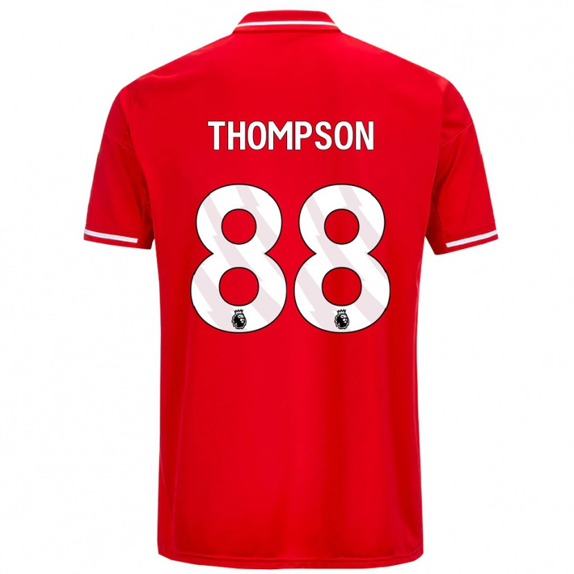 Danxen Kinder Will Thompson #88 Rot Weiß Heimtrikot Trikot 2025/26 T-Shirt