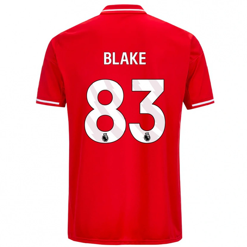 Danxen Kinder Zyan Blake #83 Rot Weiß Heimtrikot Trikot 2025/26 T-Shirt