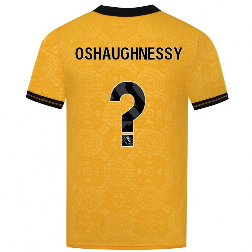 Danxen Kinder Joe Oshaughnessy #0 Gelb Schwarz Heimtrikot Trikot 2025/26 T-Shirt