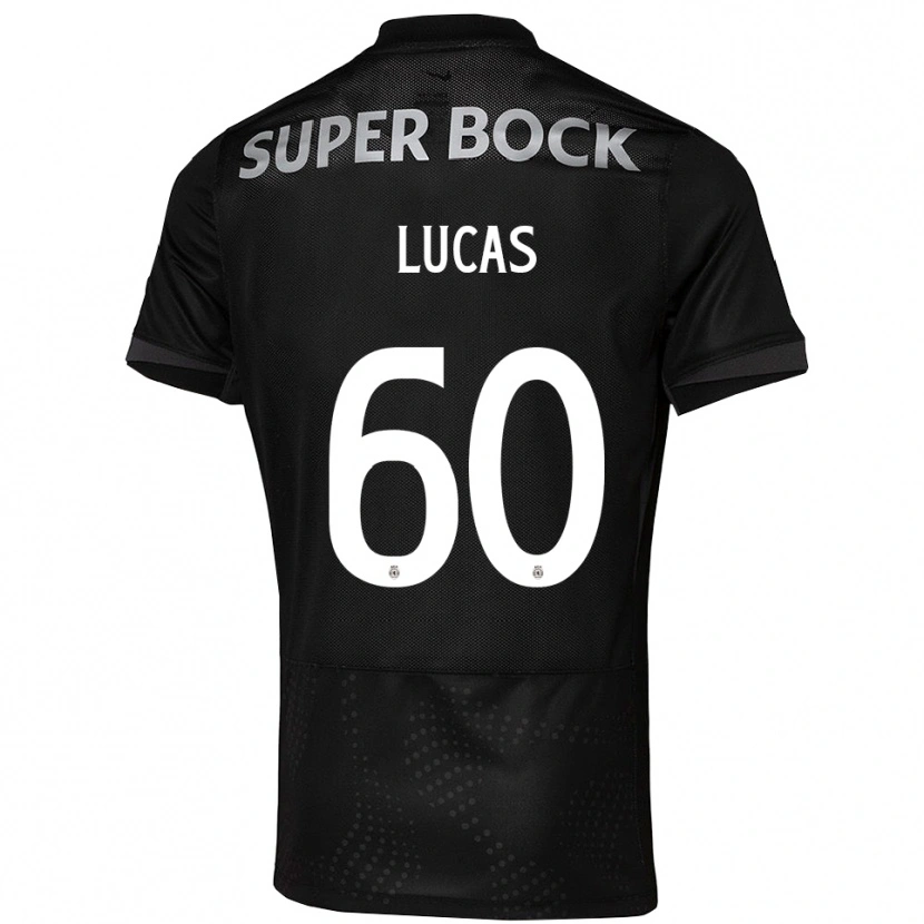 Danxen Kinder Rayan Lucas #60 Schwarz Weiß Auswärtstrikot Trikot 2025/26 T-Shirt