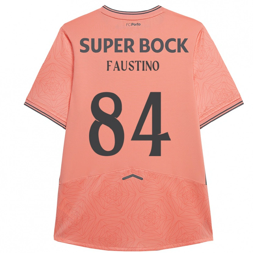 Danxen Kinder Levi Faustino #84 Rosa Marineblau Auswärtstrikot Trikot 2025/26 T-Shirt