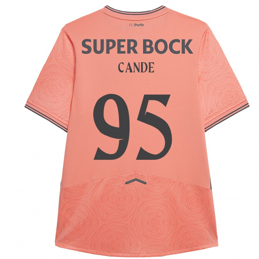 Danxen Kinder Anhá Cande #95 Rosa Marineblau Auswärtstrikot Trikot 2025/26 T-Shirt
