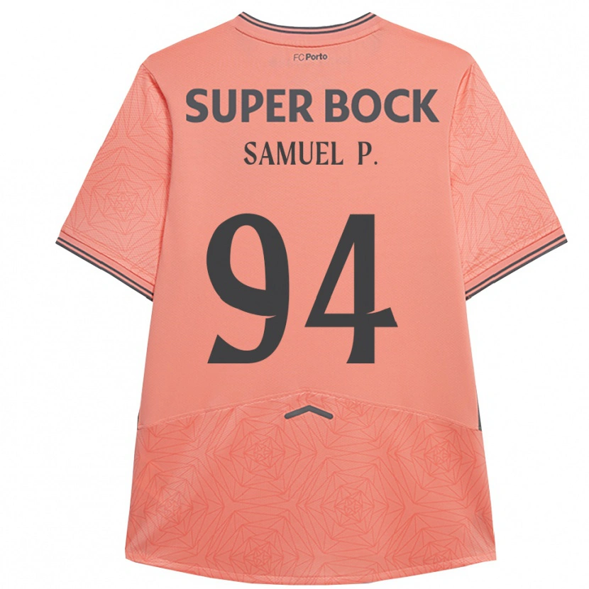 Danxen Kinder Samuel #94 Rosa Marineblau Auswärtstrikot Trikot 2025/26 T-Shirt