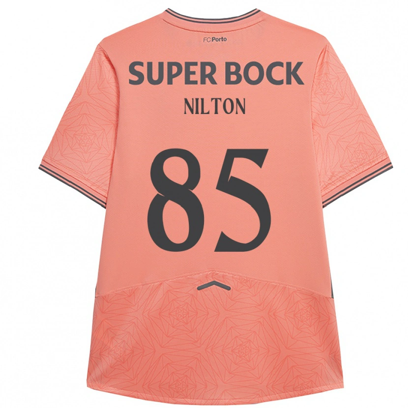 Danxen Kinder Nilton #85 Rosa Marineblau Auswärtstrikot Trikot 2025/26 T-Shirt