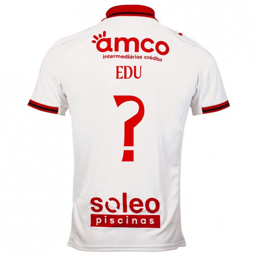 Danxen Kinder Edu #0 Weiß Rot Auswärtstrikot Trikot 2025/26 T-Shirt