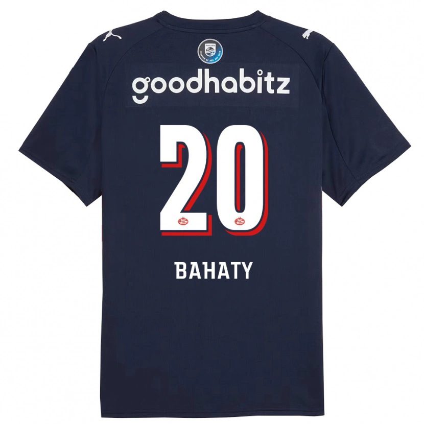 Danxen Kinder Manuel Bahaty #20 Marine Weiß Auswärtstrikot Trikot 2025/26 T-Shirt