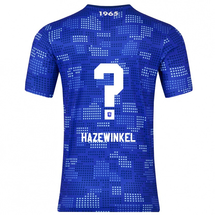 Danxen Kinder Ruben Hazewinkel #0 Blau Himmelblau Auswärtstrikot Trikot 2025/26 T-Shirt