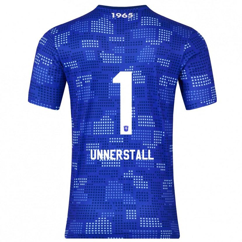 Danxen Kinder Lars Unnerstall #1 Blau Himmelblau Auswärtstrikot Trikot 2025/26 T-Shirt