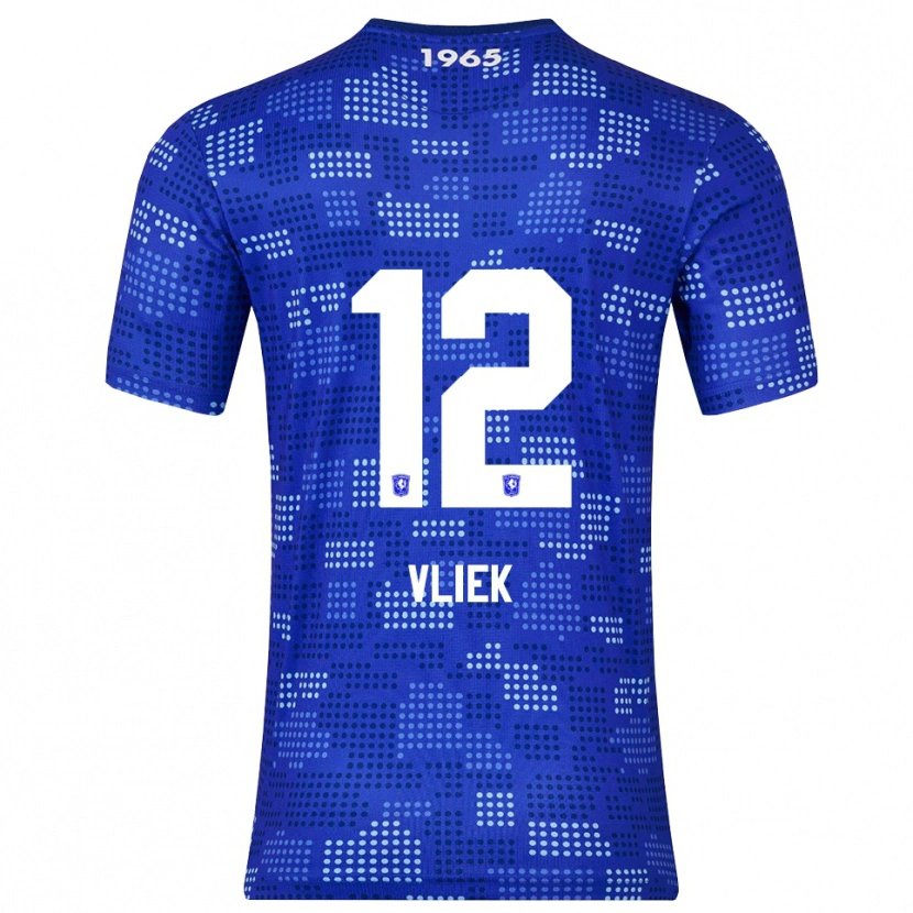 Danxen Kinder Leonie Vliek #12 Blau Himmelblau Auswärtstrikot Trikot 2025/26 T-Shirt
