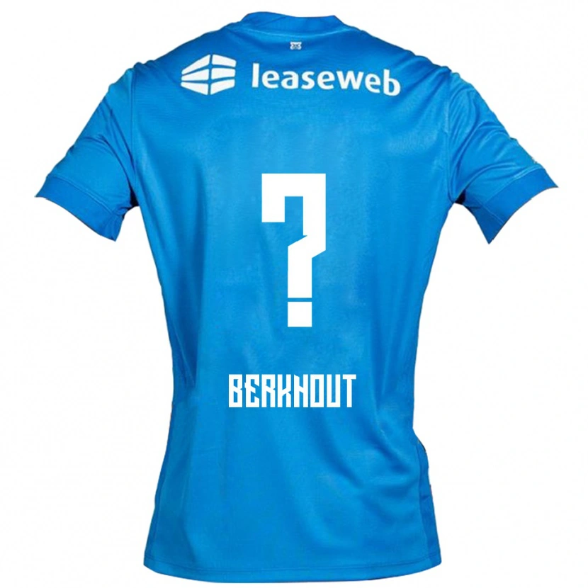 Danxen Kinder Jorn Berkhout #0 Blau Weiß Auswärtstrikot Trikot 2025/26 T-Shirt