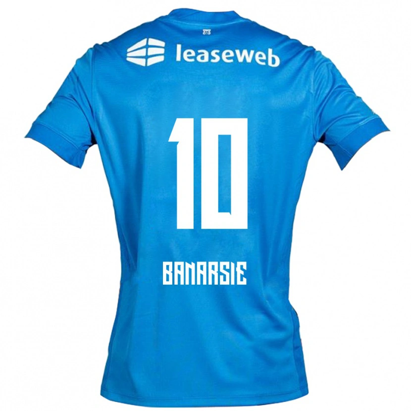 Danxen Kinder Amy Banarsie #10 Blau Weiß Auswärtstrikot Trikot 2025/26 T-Shirt